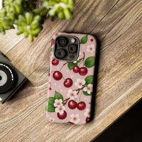 Load image into Gallery viewer, Phone case with cherry pattern
