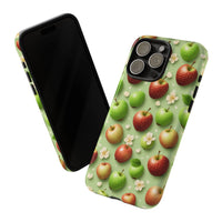 Load image into Gallery viewer, Samsung Phone Case with Green and Red Apples
