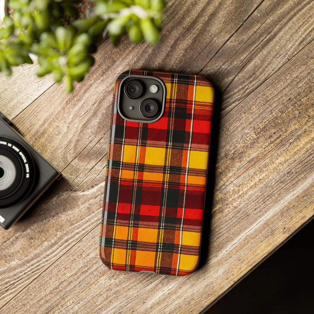 Autumn Plaid Phone Case - Print Pop Store