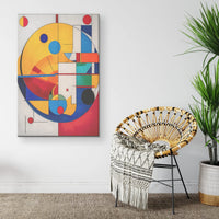 Load image into Gallery viewer, Colorful Mid Century Abstract Wall Art - Print Pop Store
