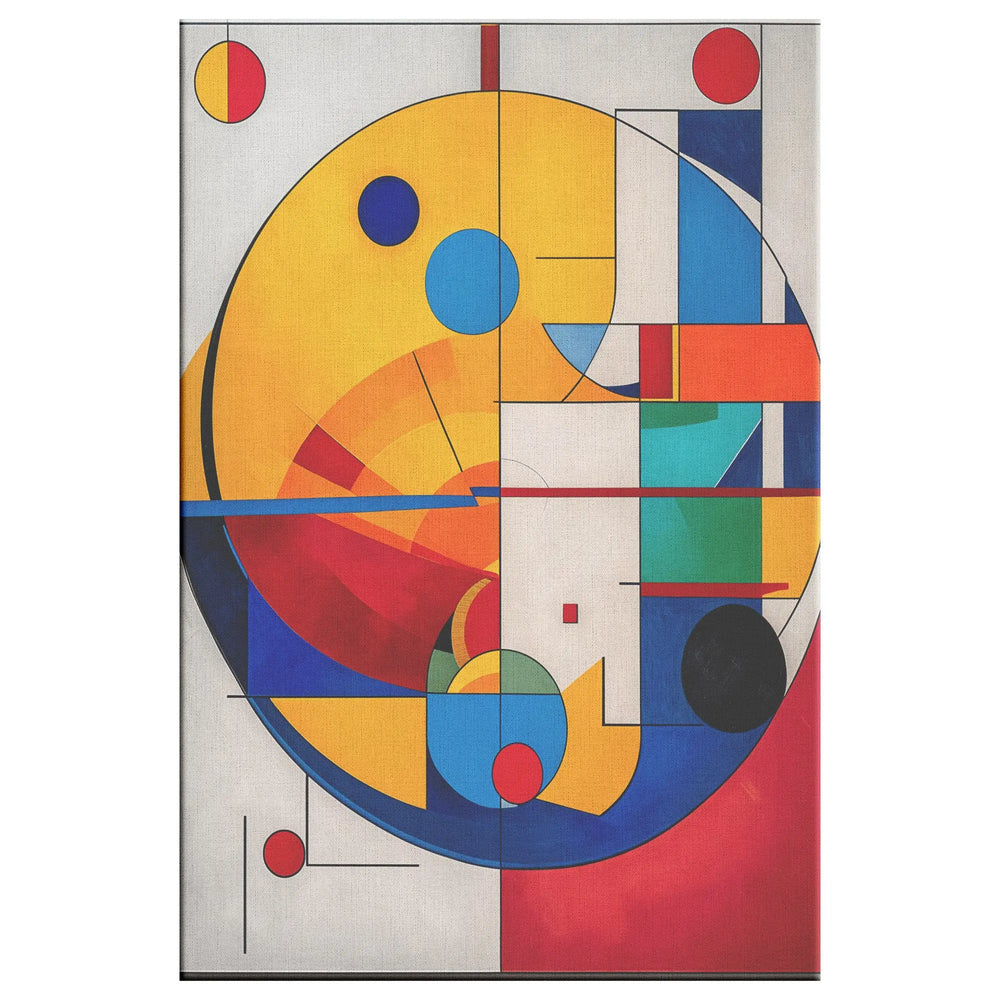 Colorful Mid Century Abstract Wall Art - Print Pop Store