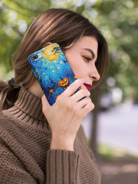 Load image into Gallery viewer, Jack-O-Lantern Halloween Phone Case Printify
