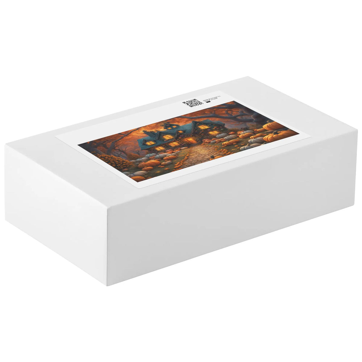 Halloween Jigsaw Puzzle of a haunted house in 1,000 pieces