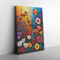 Load image into Gallery viewer, Mid Century Flowers Wall Art - Print Pop Store
