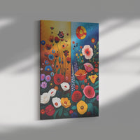 Load image into Gallery viewer, Mid Century Flowers Wall Art - Print Pop Store
