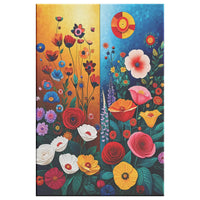 Load image into Gallery viewer, Mid Century Flowers Wall Art - Print Pop Store
