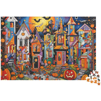Load image into Gallery viewer, Halloween Jigsaw Puzzle
