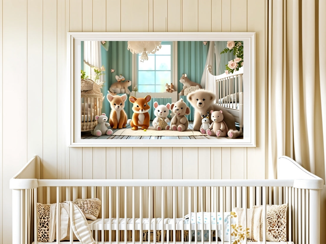 Baby Animal Nursery Wall Art