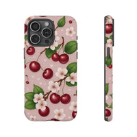 Load image into Gallery viewer, iPhone case with cherry pattern
