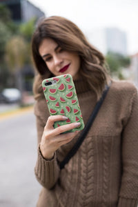 Load image into Gallery viewer, Samsung Phone case with a watermelon pattern
