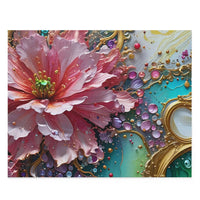 Load image into Gallery viewer, Abstract Floral Painting Jigsaw Puzzle (120, 252, 500-Piece) - Print Pop Store
