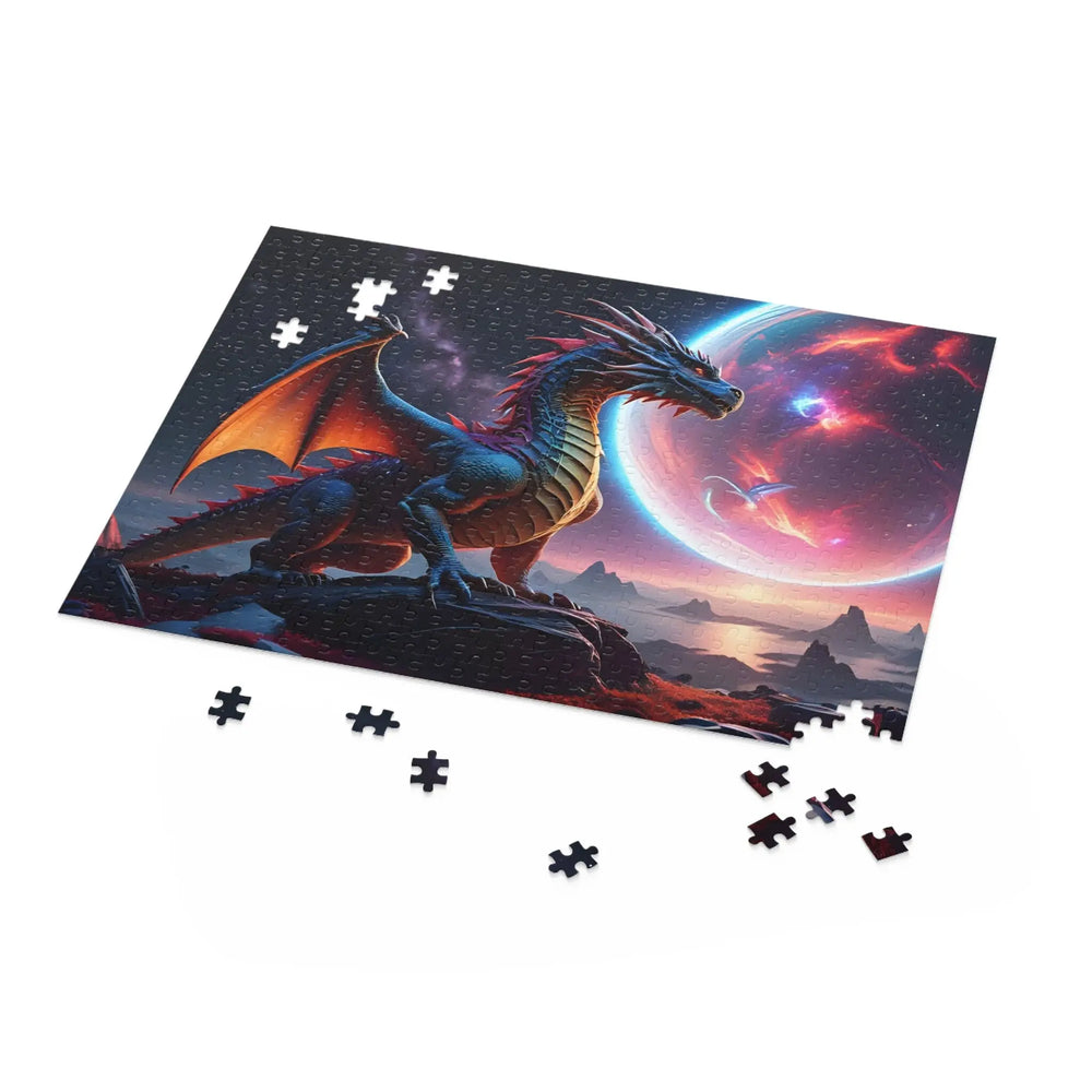 Mystical Dragon Jigsaw Puzzle (120, 252, 500-Piece) - Print Pop Store