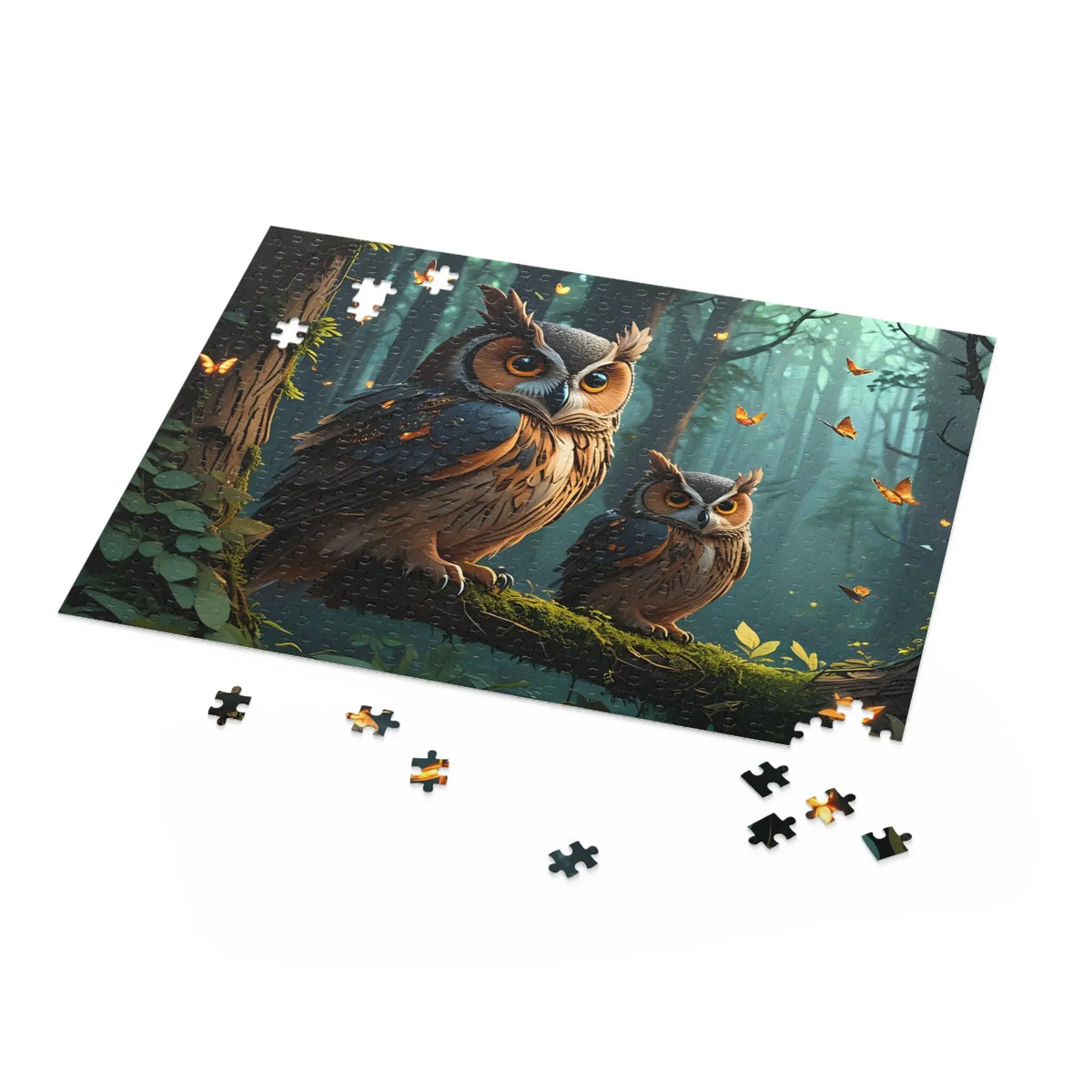 Enchanted Owls Jigsaw Puzzle (120, 252, 500-Piece) - Print Pop Store