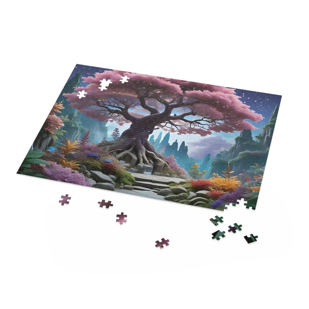 Colorful Forest Tree Jigsaw Puzzle (120, 252, 500-Piece) - Print Pop Store