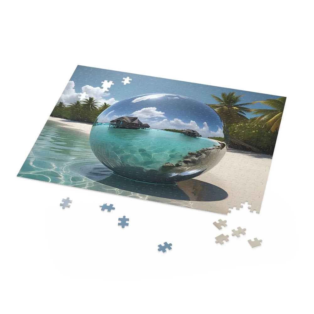 Tahiti Beach Jigsaw Puzzle (120, 252, 500-Piece) - Print Pop Store