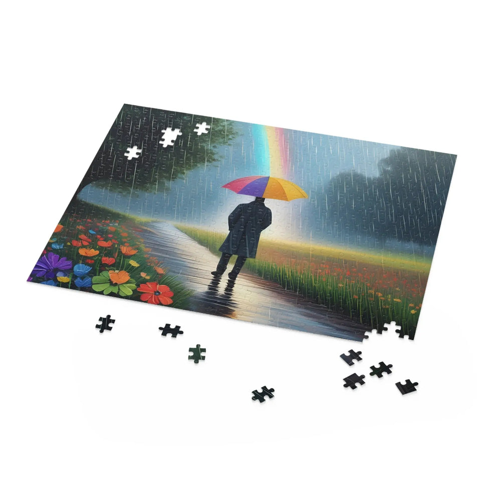 Rainbow Stroll Puzzle (120, 252, 500-Piece) - Print Pop Store