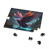 Load image into Gallery viewer, Colorful Eagle Jigsaw Puzzle (120, 252, 500-Piece) - Print Pop Store
