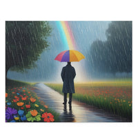 Load image into Gallery viewer, Rainbow Stroll Puzzle (120, 252, 500-Piece) - Print Pop Store
