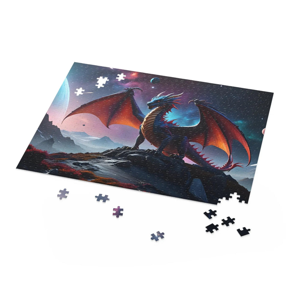 Mystical Dragon Jigsaw Puzzle (120, 252, 500-Piece) - Print Pop Store