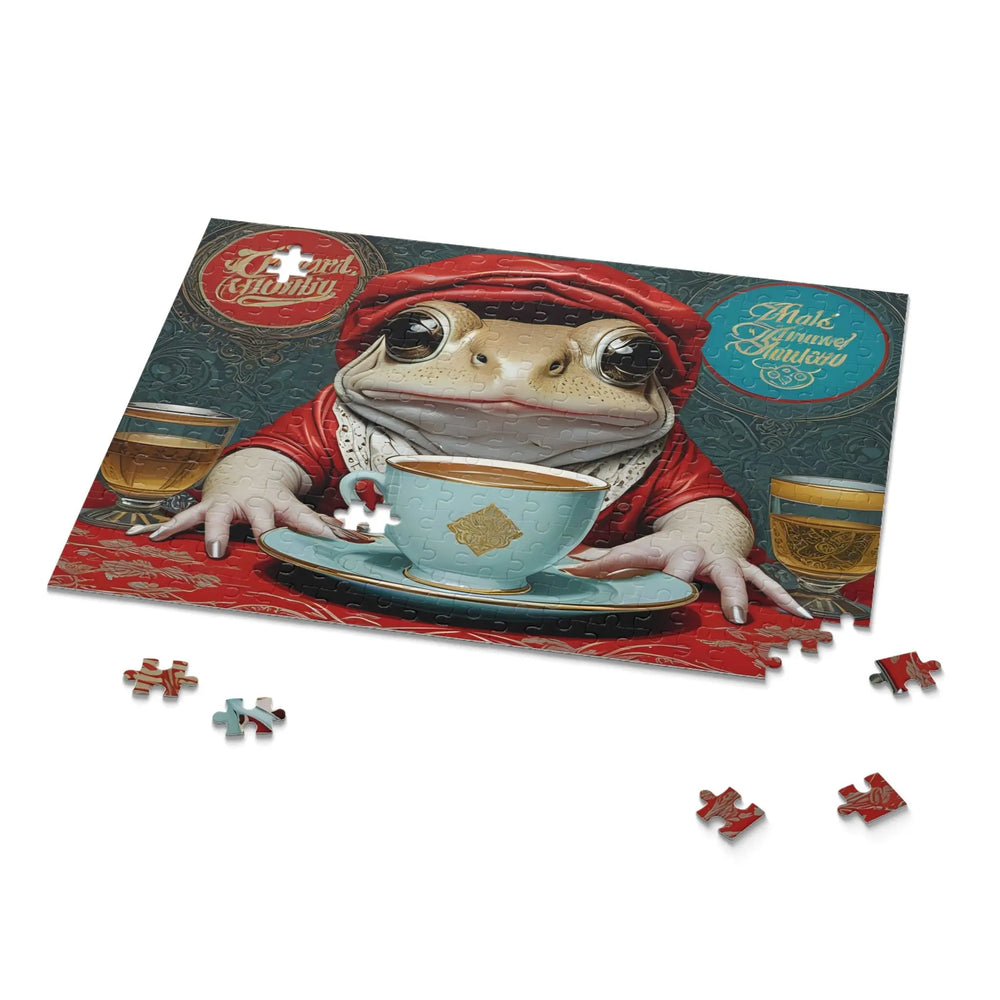 Whimsical Frog Jigsaw Puzzle (120, 252, 500-Piece) - Print Pop Store