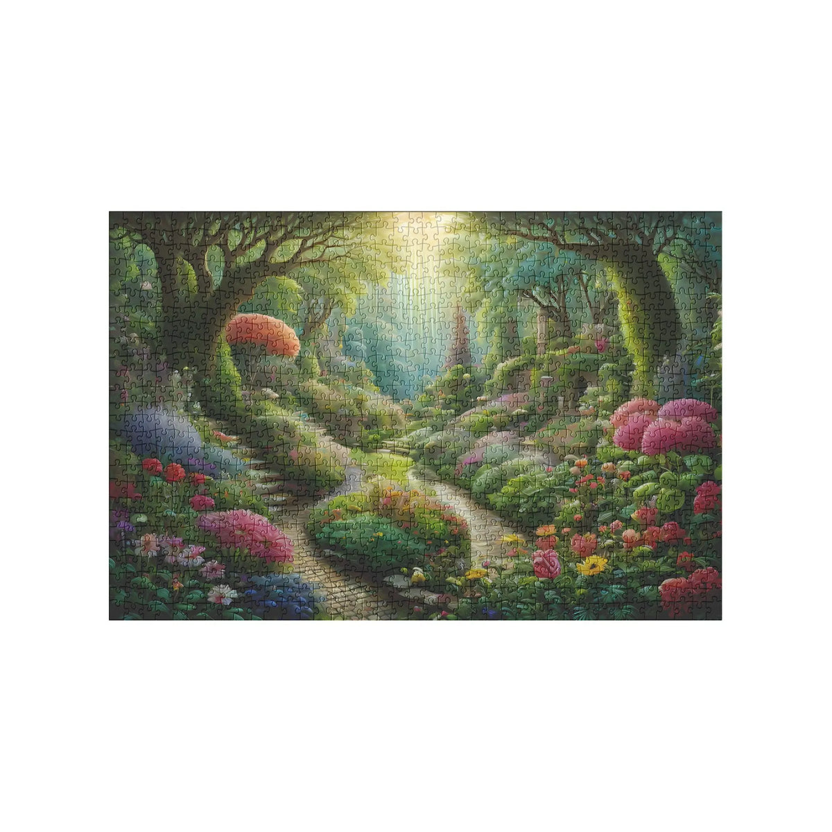 Enchanted Forest Jigsaw Puzzle 1,000 Piece Adult Puzzles - Print Pop Store