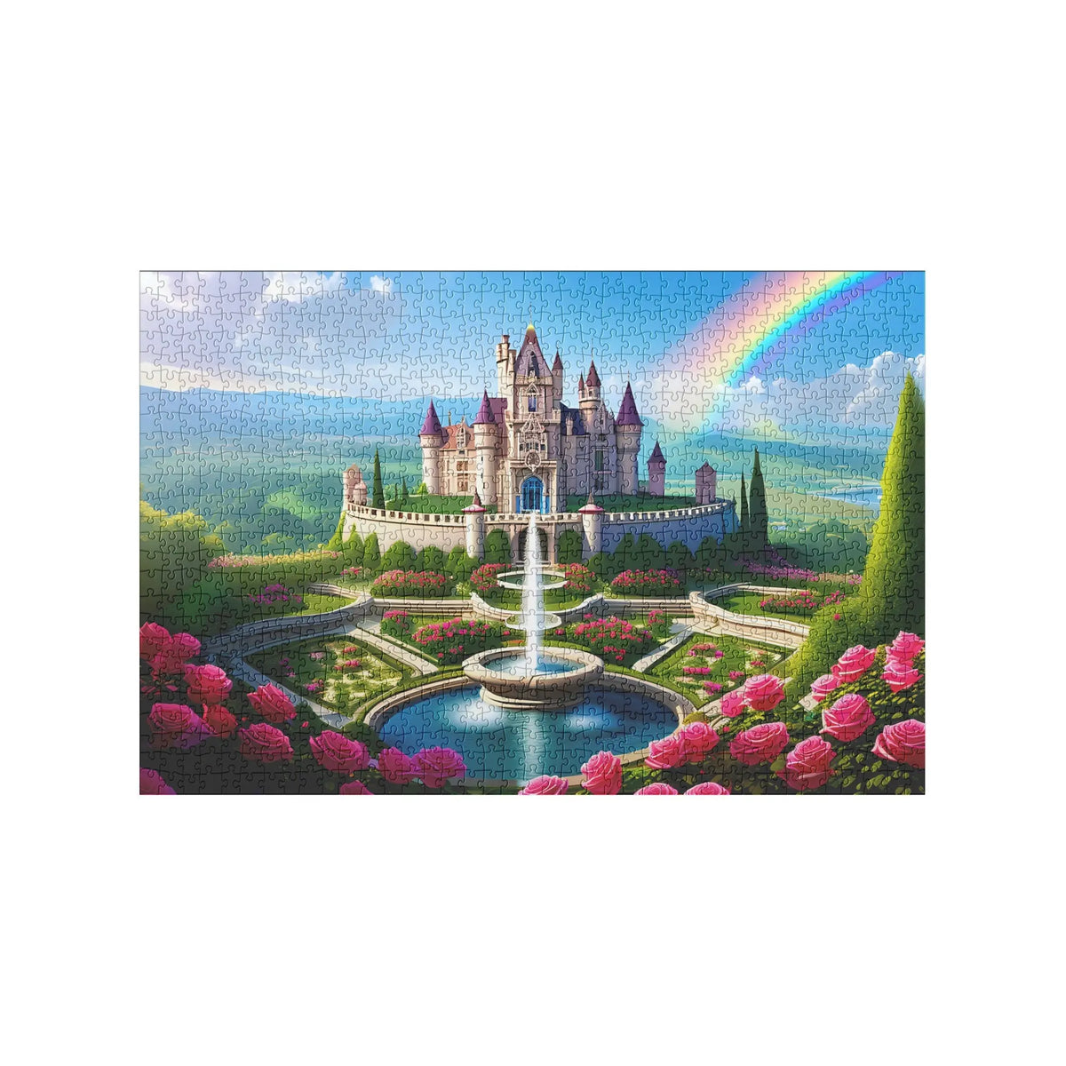 Majestic Castle Jigsaw Puzzle 1,000 Pieces Adult Puzzle - Print Pop Store