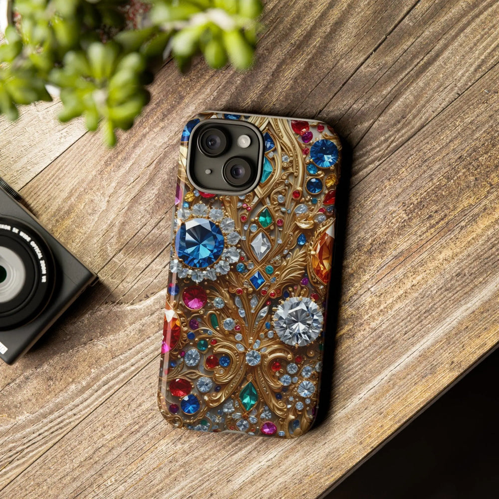 Colorful Jewels Phone Case for iPhone, Samsung and Pixel