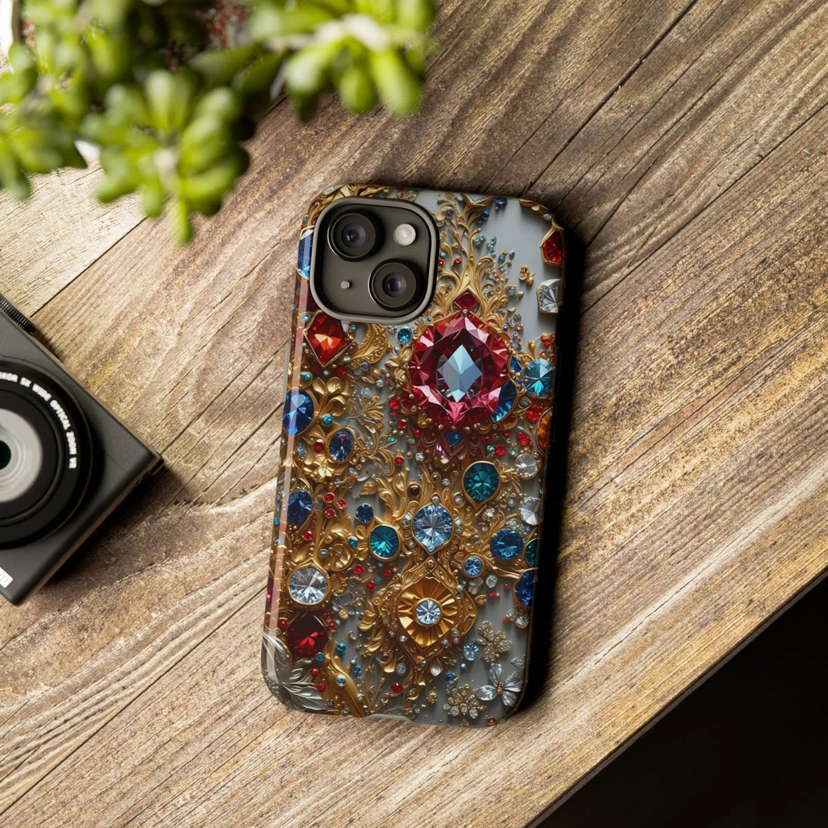 Jewel Phone Case for iPhone, Samsung and Pixel