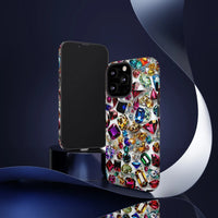 Load image into Gallery viewer, Colorful Jewels Samsung Tough Phone Case
