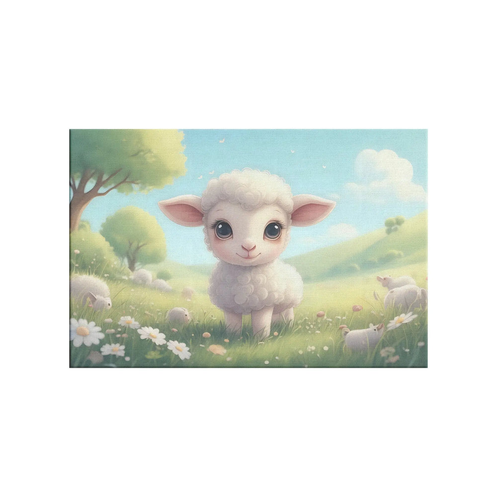 Baby Lamb Wall Art Print - Print Pop Store