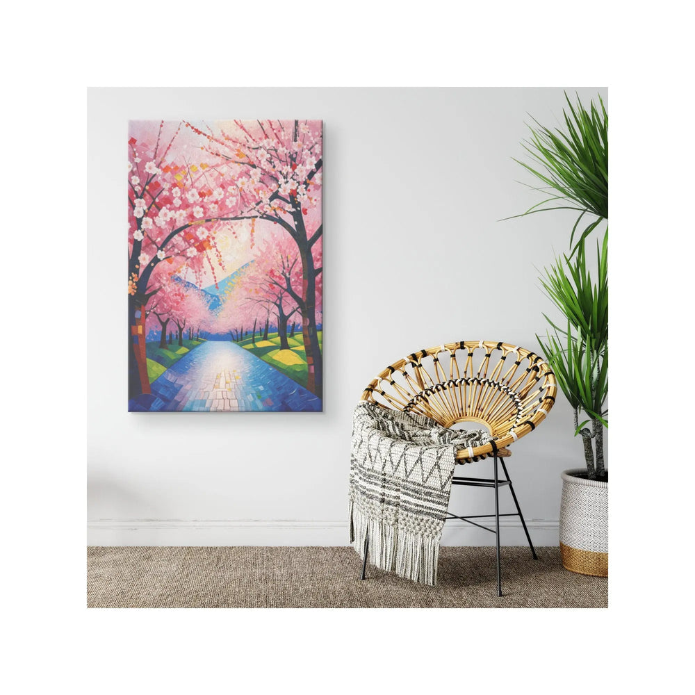 Abstract Cherry Blossom Wall Art - 5 Sizes - Print Pop Store