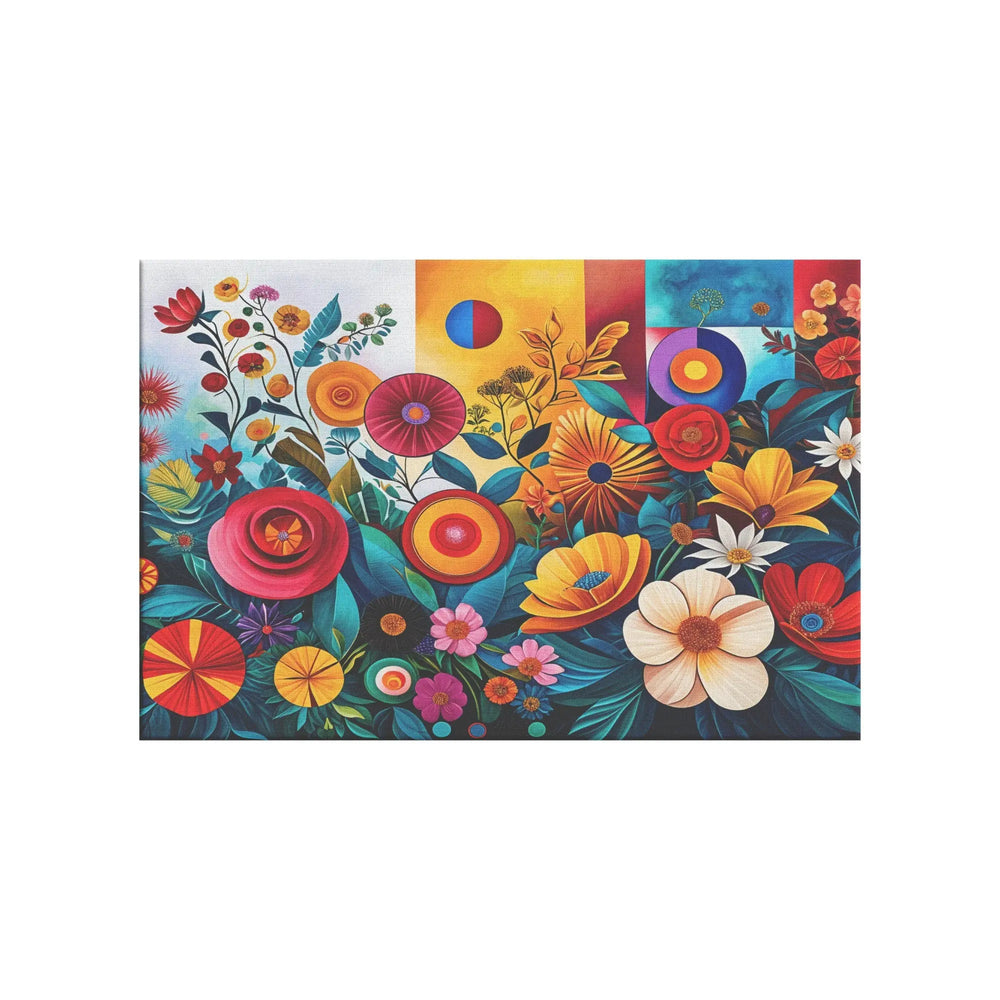 Mid Century Flowers Wall Art - Print Pop Store