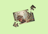 Load image into Gallery viewer, Whimsical Forest Jigsaw Puzzle 1,000 Pieces teelaunch
